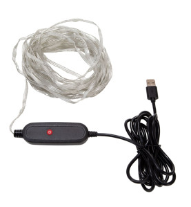 TUYA LED - 7.5 m - 75 lampes multicolore - càble transparant - smart -