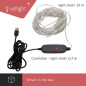 TUYA LED - 7.5 m - 75 lampes multicolore - càble transparant - smart