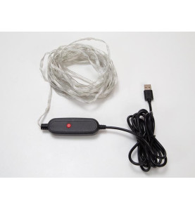 TUYA LED - 7.5 m - 75 lampes multicolore - càble transparant - smart -