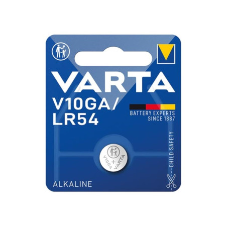 ALCALINE LR54 1.5V-50mAh 4274.801.401 (1pc/bl) - Velleman