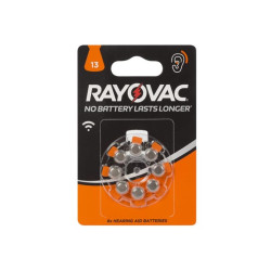 PILE BOUTON ZINC AIR RAYOVAC 1.45V-290mAh 4606.745.418 (8pcs/bl) - Vel