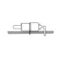INVERSEUR BIPOLAIRE HORIZONTAL COUDE ON-OFF-(ON)