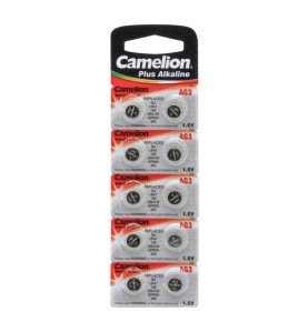 PILE BOUTON POUR MONTRE 1.5V-28mAh LR41/AG3 (10 pcs/bl) - Velleman