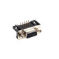 CONNECTEUR SUB-D FEMELLE 9 BROCHES POUR CIRCUIT IMPRIME