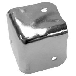 COIN DE PROTECTION POUR ENCEINTES, BLANC MÉTALLIQUE, 38 x 38mm x 90° -