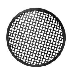 GRILLE MÉTALLIQUE POUR ENCEINTE 8" - NOIR - VS