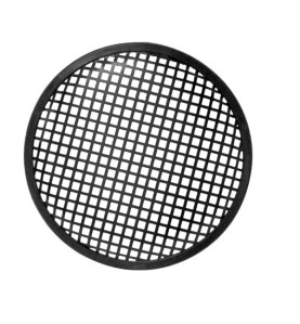 GRILLE MÉTALLIQUE POUR ENCEINTE 8" - NOIR - VS