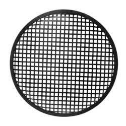 GRILLE MÉTALLIQUE POUR ENCEINTE 10" - NOIR - VS