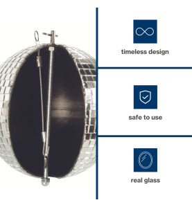 Boule à facettes, Ø 10 cm - VS