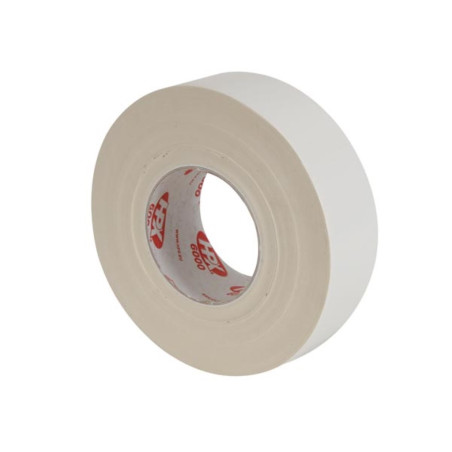 Ruban adhésif vinyle professionnel - 50mm x 50m - blanc - VS