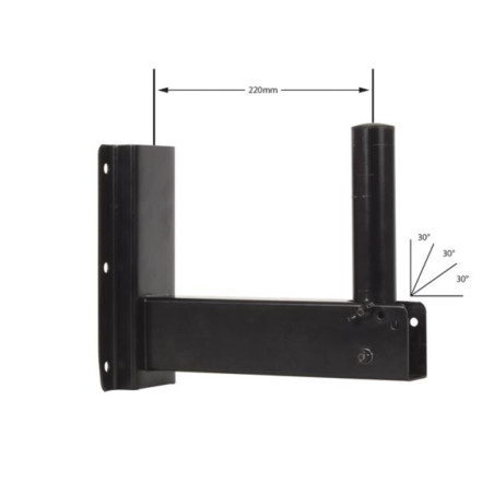 SUPPORT DE MONTAGE MURAL POUR ENCEINTE