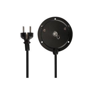 Moteur à boule à facettes, 1,8-2,5 tr/min, 230 VCA, noir - VS