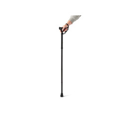 Canne de marche pliable - noire