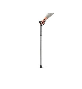 Canne de marche pliable - noire - PRL