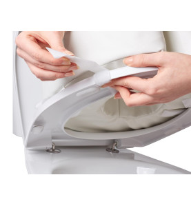Rehausseur de siège de toilette - souple - PRL