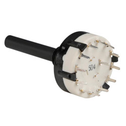 COMMUTATEUR ROTATIF 1 CIRCUIT / 12 POSITIONS - MONTAGE CI - Velleman