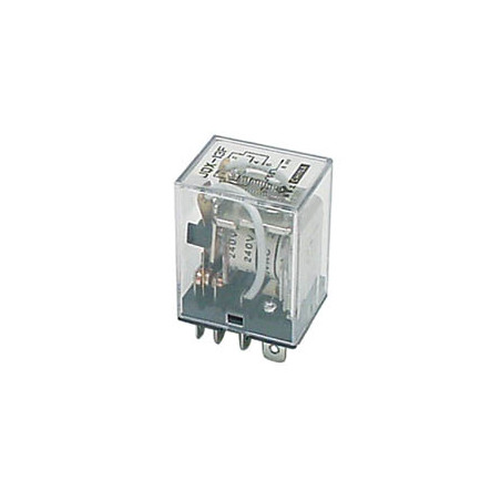 RELAIS HAUTE PUISSANCE 10A/24VCC-220VCA 2 x REPOS-TRAVAIL 12Vcc - Vell
