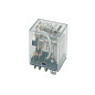 RELAIS HAUTE PUISSANCE 10A/24VCC-220VCA 2 x REPOS-TRAVAIL 12Vcc