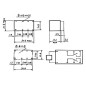 DIL RELAIS 1A/30VCC-125VCA 2 x REPOS-TRAVAIL 6Vcc