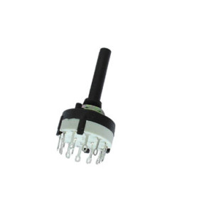 COMMUTATEUR ROTATIF 2 CIRCUITS / 6 POSITIONS - MONTAGE CI - Velleman