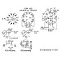 COMMUTATEUR ROTATIF 3 CIRCUITS / 4 POSITIONS - MONTAGE CI COMMUTATEUR ROTATIF 3 CIRCUITS / 4 POSITIONS - MONTAGE CI