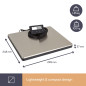 Balance postale numérique avec affichage externe - 100 kg / 10 g Balance postale numérique avec affichage externe - 100 kg / 10 g