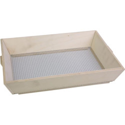 Tamis rectangulaire, 22 x 32 cm, hauteur 11 cm - PRL