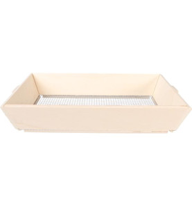 Tamis rectangulaire, 22 x 32 cm, hauteur 11 cm - PRL