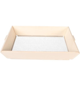 Tamis rectangulaire, 22 x 32 cm, hauteur 11 cm - PRL
