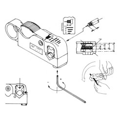 DÉNUDEUR DE CÂBLES COAXIAUX (RG58 - RG59)
