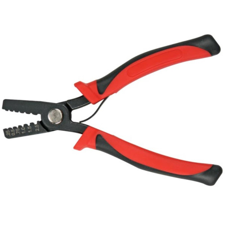 PINCE À SERTIR POUR EMBOUTS DE CÂBLAGE 0.25 mm² - 2.5 mm² - Velleman