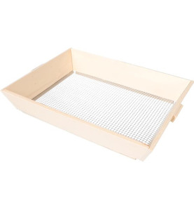 Tamis rectangulaire, 22 x 32 cm, hauteur 11 cm - PRL