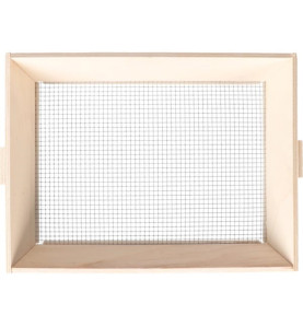 Tamis rectangulaire, 22 x 32 cm, hauteur 11 cm - PRL