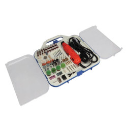 PERCEUSE DE PRÉCISION ELECTRIQUE & JEU DE GRAVURE  - 162 pcs. - Vellem