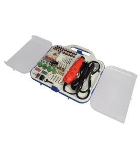 PERCEUSE DE PRÉCISION ELECTRIQUE & JEU DE GRAVURE  - 162 pcs. - Vellem