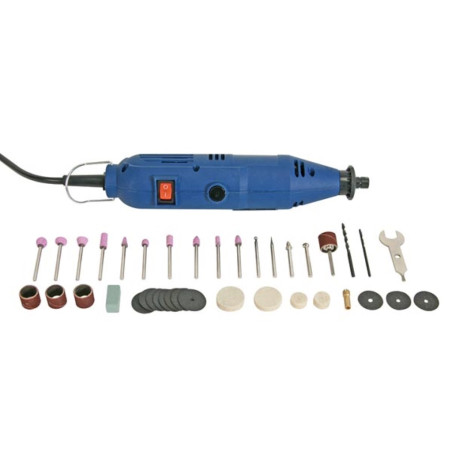 PERCEUSE ÉLECTRIQUE & JEU DE GRAVURE - 40 pcs.