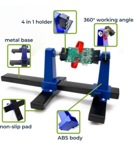 SUPPORT ÉTAU POUR CIRCUIT IMPRIMÉ - Velleman