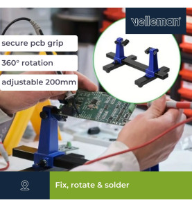 SUPPORT ÉTAU POUR CIRCUIT IMPRIMÉ - Velleman