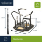 Troisième Main avec 4 Bras et Support d'Étain à Souder