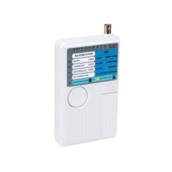 Testeur USB/LAN voor USB-A, MINI-USB-B, BNC, RJ45, RJ12, RJ11, RJ10 - 