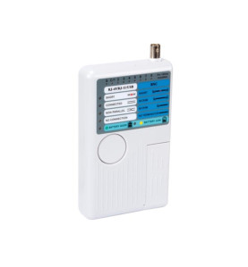 Testeur USB/LAN voor USB-A, MINI-USB-B, BNC, RJ45, RJ12, RJ11, RJ10 - 