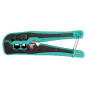 PINCE A SERTIR/COUPER POUR CONNECTEURS MODULAIRES 4P2C, 4P4C (RJ10), 6P4C (RJ11), 6P6C (RJ12), 8P8C (RJ45)