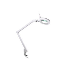 Lampe de bureau LED avec loupe - dimmable - 5 dioptries - 60 LED - bla