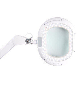 Lampe de bureau LED avec loupe - dimmable - 5 dioptries - 60 LED - bla