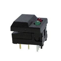 SP86-B3-5-13 DIGITAST NOIR   LED ROUGE/VERT - Velleman