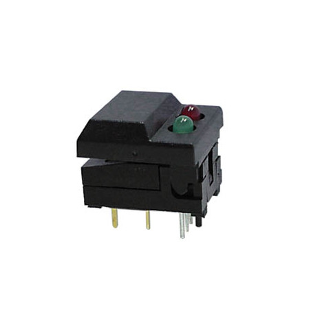 SP86-B3-5-13 DIGITAST NOIR   LED ROUGE/VERT - Velleman