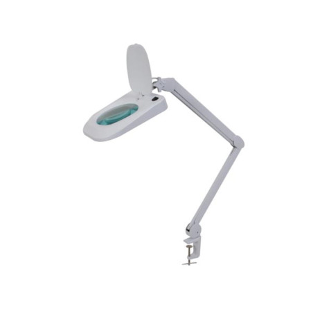 Lampe de travail de bureau à LED avec loupe - 5 dioptries - 10 W - 60 