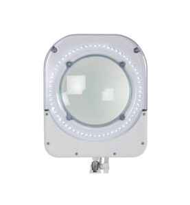 Lampe de travail de bureau à LED avec loupe - 5 dioptries - 10 W - 60 