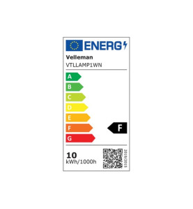 Lampe de travail de bureau à LED avec loupe - 5 dioptries - 10 W - 60 