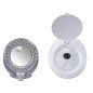 LAMPE-LOUPE LED 3 + 12 DIOPTRES - 6 W - 30 LEDs - BLANC LAMPE-LOUPE LED 3 + 12 DIOPTRES - 6 W - 30 LEDs - BLANC